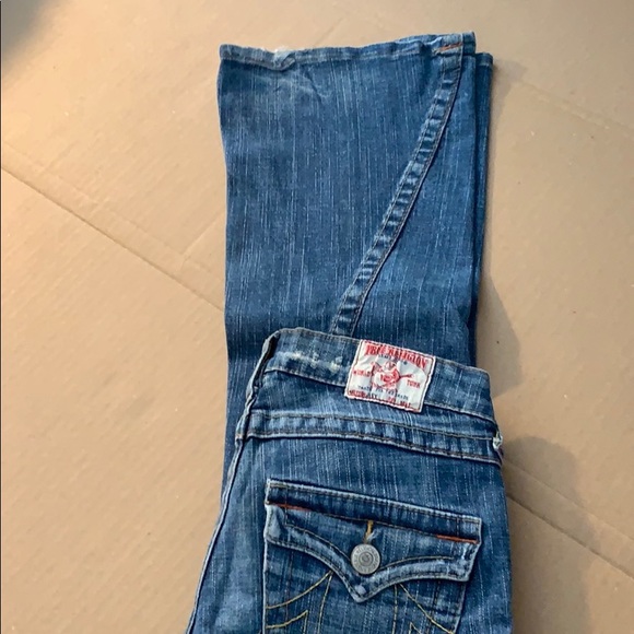 True Religion Joey Flared Jeans size 27. Content - 99% cotton 1% elastic - Picture 5 of 7